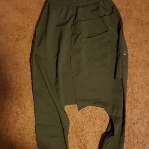 Drop crotch pants street wear